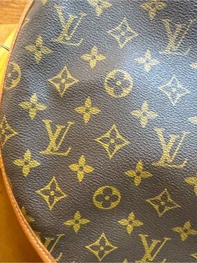 Louis Vuitton Monogram Canvas Round Crossbody - Brown & Gold